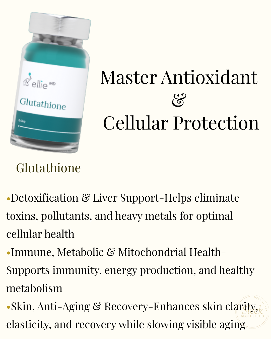 Glutathione injection for powerful antioxidant protection and detoxification support