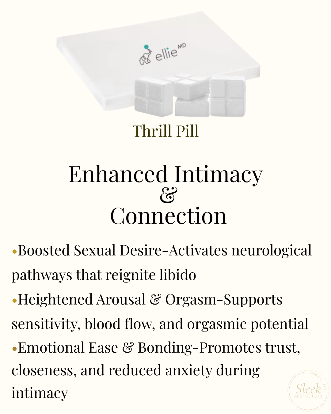 Thrill Pill for sexual wellness, desire enhancement, and performance support